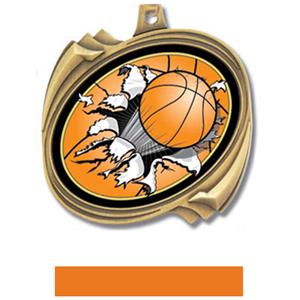 GOLD MEDAL/ORANGE RIBBON