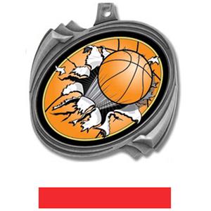 SILVER MEDAL/RED RIBBON