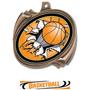 Basketball Bust-Out Insert Medals M-2201B