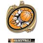 Basketball Bust-Out Insert Medals M-2201B