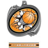 Basketball Bust-Out Insert Medals M-2201B