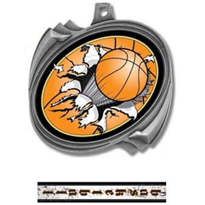 SILVER MEDAL/INTENSE RIBBON