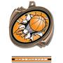 Basketball Bust-Out Insert Medals M-2201B