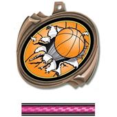 Basketball Bust-Out Insert Medals M-2201B Basketball Bust-Out Insert Medals M-2201B