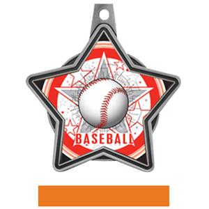 SILVER MEDAL / ORANGE RIBBON