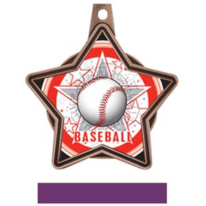 BRONZE MEDAL / PURPLE RIBBON
