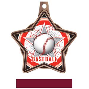 BRONZE MEDAL / MAROON RIBBON