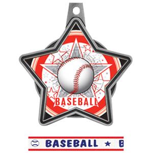 SILVER MEDAL / AMERICANA BASEBALL RIBBON