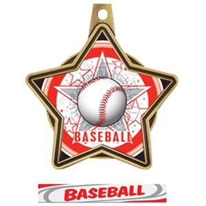 GOLD MEDAL / DELUXE BASEBALL RIBBON
