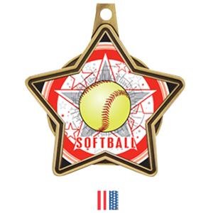 GOLD MEDAL / FLAG RIBBON