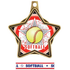 GOLD MEDAL / AMERICANA SOFTBALL RIBBON