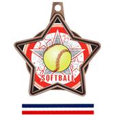 Hasty Awards All-Star Insert Softball Medals