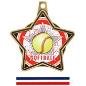 Hasty Awards All-Star Insert Softball Medals