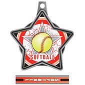 Hasty Awards All-Star Insert Softball Medals