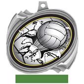 Volleyball Bust-Out Insert Medals M-2201V Volleyball Bust-Out Insert Medals M-2201V