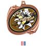 Hasty Award Football Bust-Out Insert Medal M-2201F