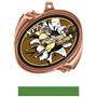 Hasty Award Football Bust-Out Insert Medal M-2201F