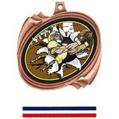 Hasty Award Football Bust-Out Insert Medal M-2201F Hasty Award Football Bust-Out Insert Medal M-2201F