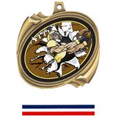 Hasty Award Football Bust-Out Insert Medal M-2201F Hasty Award Football Bust-Out Insert Medal M-2201F