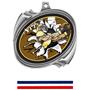 Hasty Award Football Bust-Out Insert Medal M-2201F