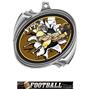 Hasty Award Football Bust-Out Insert Medal M-2201F