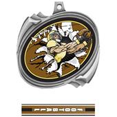 Hasty Award Football Bust-Out Insert Medal M-2201F