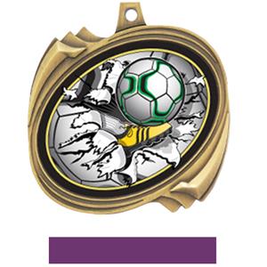 GOLD MEDAL PURPLE RIBBON