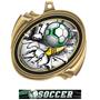Hasty Awards Soccer Bust-Out Insert Medals M-2201S