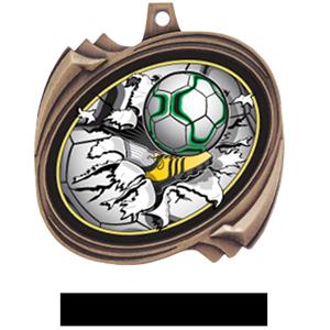 BRONZE MEDAL BLACK RIBBON