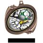 Hasty Awards Soccer Bust-Out Insert Medals M-2201S