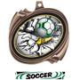 Hasty Awards Soccer Bust-Out Insert Medals M-2201S