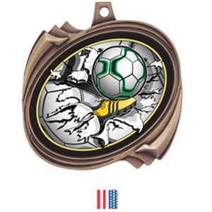 BRONZE MEDAL FLAG RIBBON