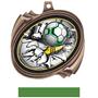 Hasty Awards Soccer Bust-Out Insert Medals M-2201S