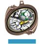 Hasty Awards Soccer Bust-Out Insert Medals M-2201S