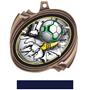 Hasty Awards Soccer Bust-Out Insert Medals M-2201S