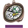 Hasty Awards Soccer Bust-Out Insert Medals M-2201S