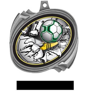 SILVER MEDAL BLACK RIBBON