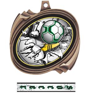 BRONZE MEDAL INTENSE RIBBON