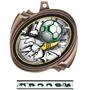 Hasty Awards Soccer Bust-Out Insert Medals M-2201S