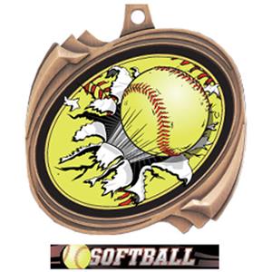 BRONZE/ULTIMATE SOFTBALL RIBBON