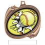 Hasty Awards Softball Bust-Out Insert Medals