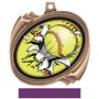 Hasty Awards Softball Bust-Out Insert Medals