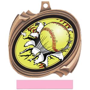 BRONZE/PINK RIBBON