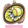 Hasty Awards Softball Bust-Out Insert Medals