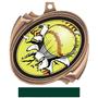 Hasty Awards Softball Bust-Out Insert Medals