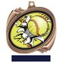 Hasty Awards Softball Bust-Out Insert Medals