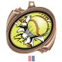 Hasty Awards Softball Bust-Out Insert Medals