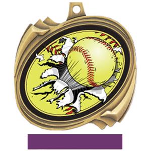 GOLD/PURPLE RIBBON