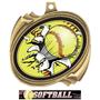 Hasty Awards Softball Bust-Out Insert Medals