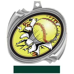 SILVER/HUNTER RIBBON
